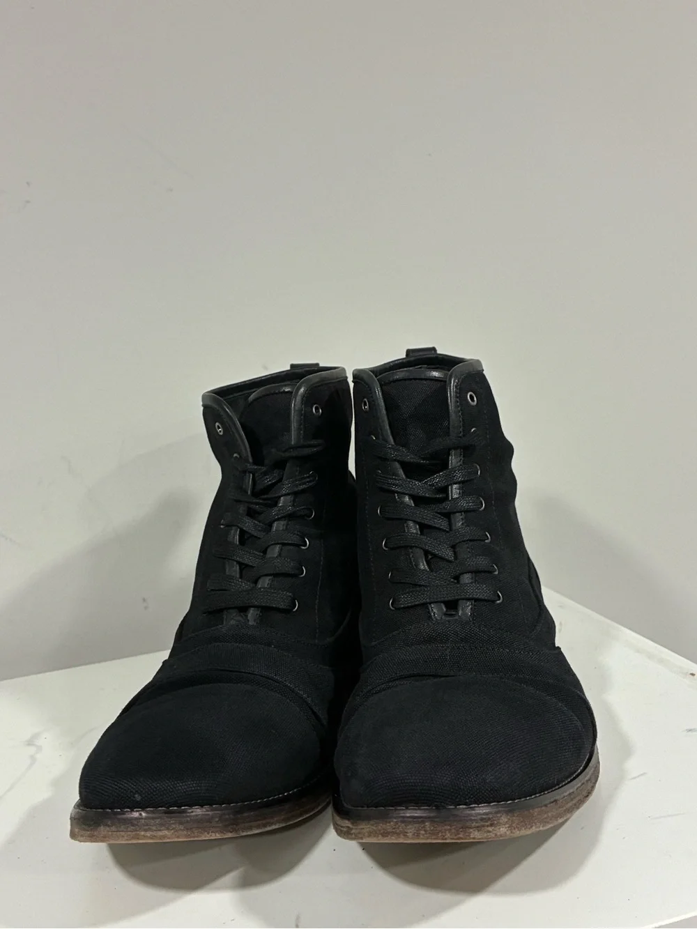 John Varvatos Fleetwood lace Boot.   Size 11 USA 44 EU